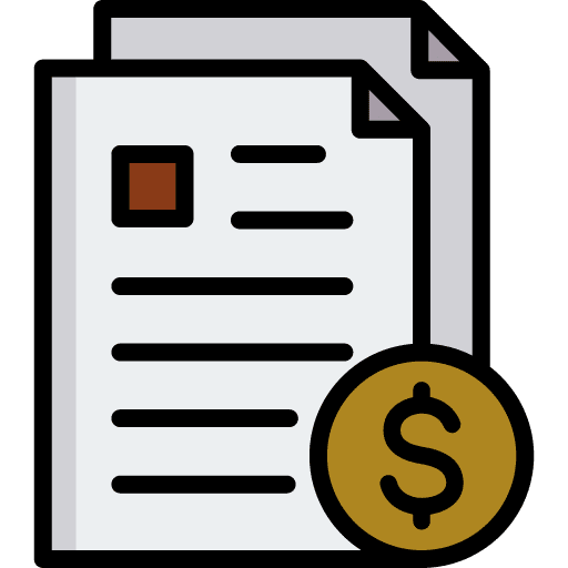 money documents icon
